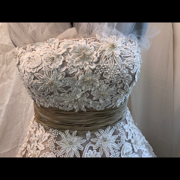 Justin Alexander retro-wedding dress - Picture 3 of 7